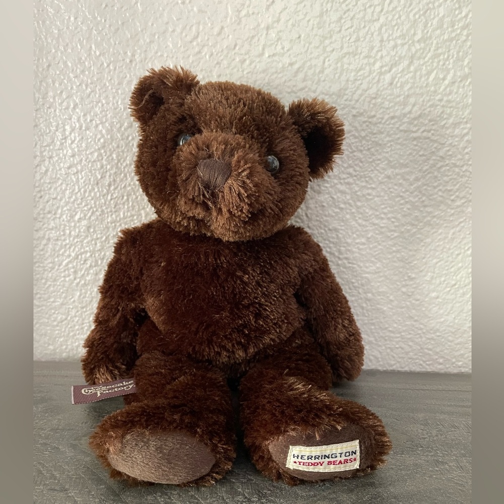 Herrington Chocolate Cake Cheesecake Teddy Bear 30th anniversary